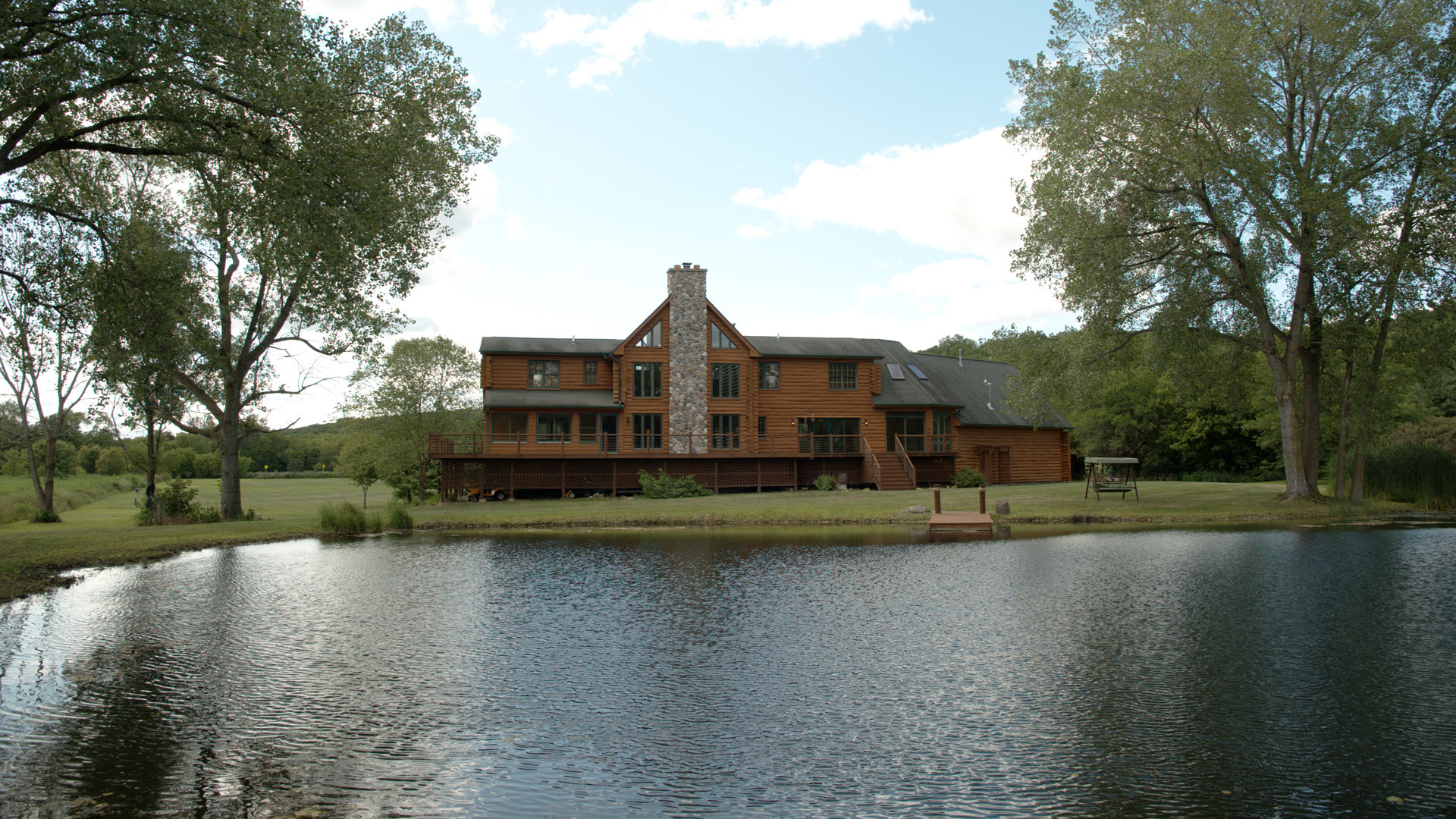 1080 Cherry Valley Road, Bull Valley, IL 60050 Blue Fence