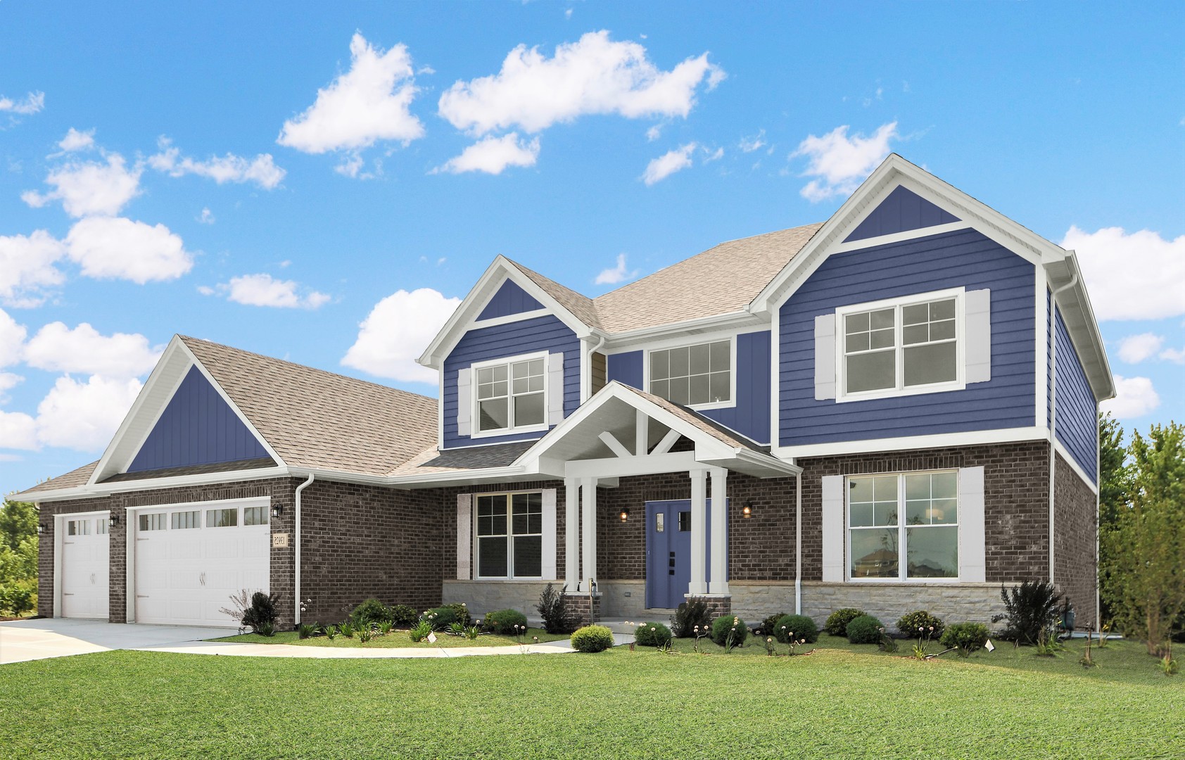 Homes for sale in the Sunset Lakes subdivision Manhattan, Illinois