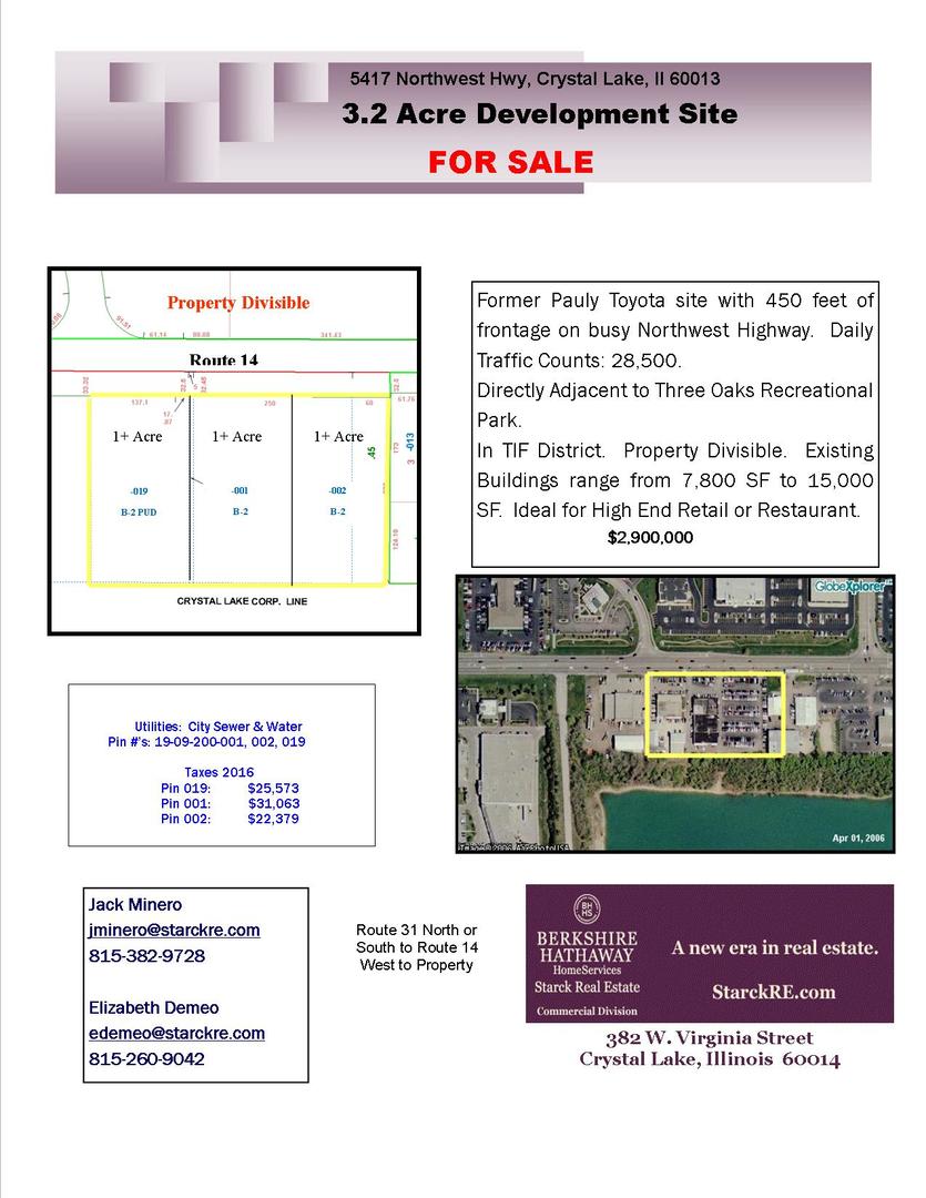 5417 Northwest Hwy Crystal Lake Il 60014 2 900 000